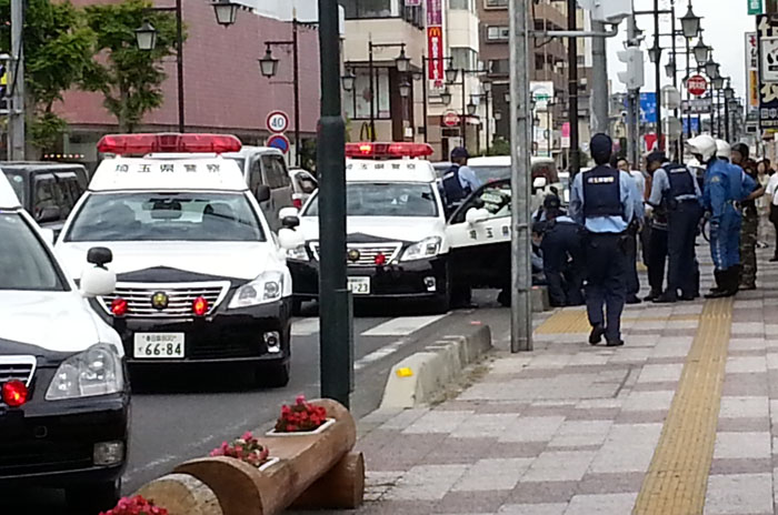 かすかべ手づくり長屋市と逮捕劇のハプニング