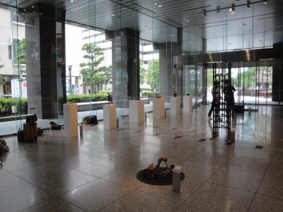 東京藝術大学鍛金展 / 天王洲セントラルタワー　始まります。