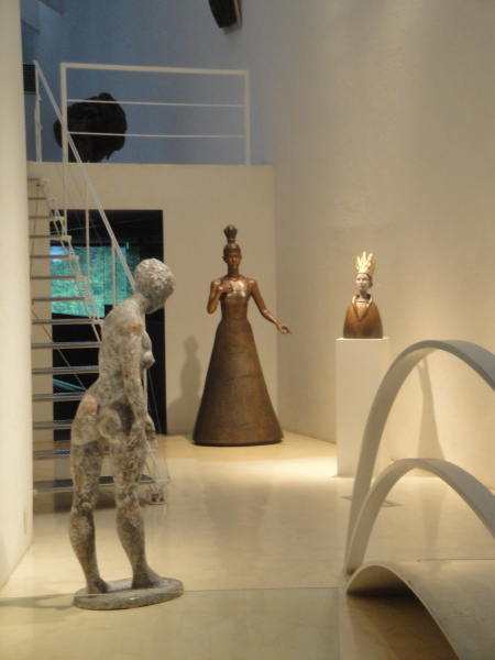 第10回　金属彫刻作家新鋭展「prana」レセプション。