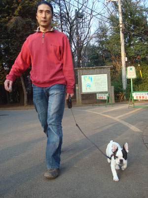 城址公園で散歩