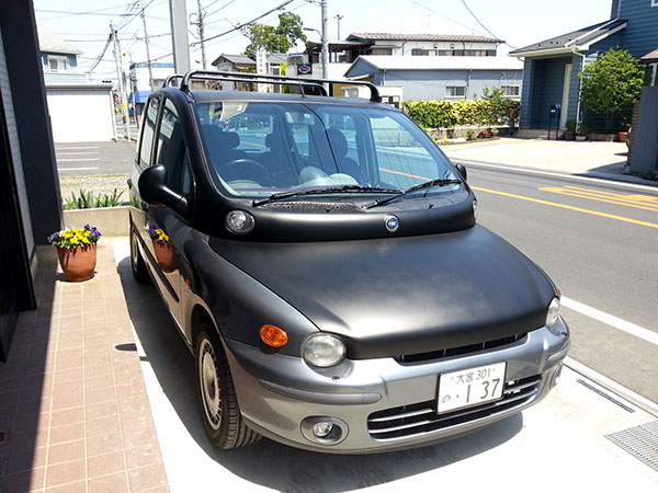 Multipla イメージチェンジ・ツートーン塗装終了