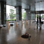 設営・会場風景07・2011年東京藝術大学鍛金研究室鍛金展