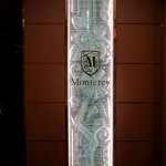 銀座・Monterey　積層ガラスのパーティション02　(C)Vis-aVis